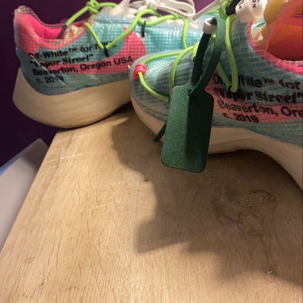 Nike vapor street off white polarized blue